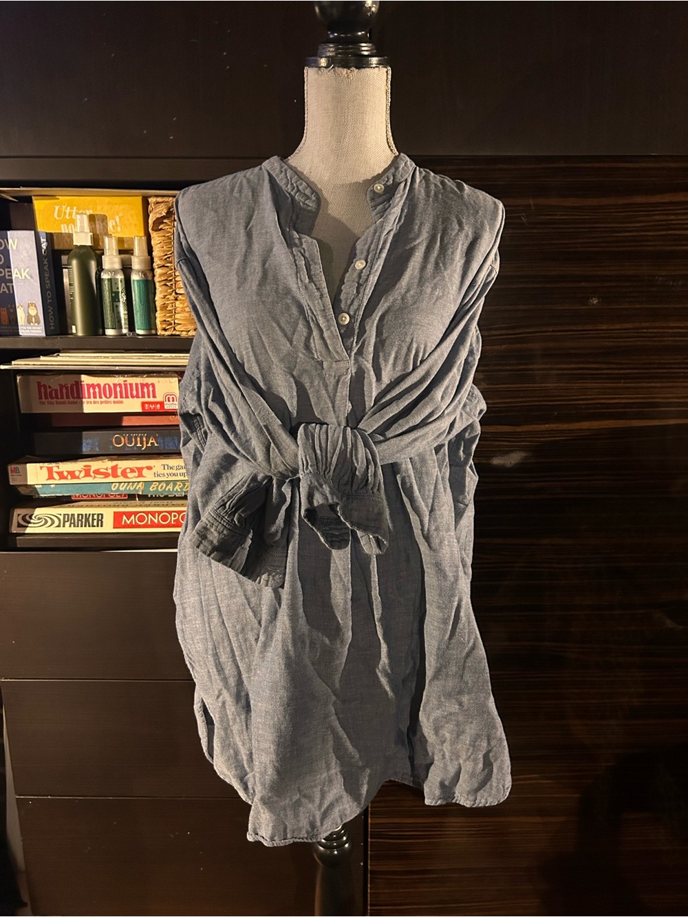 Muji Cotton Chambray Tunic